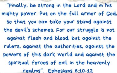 His Armor & His Strength…