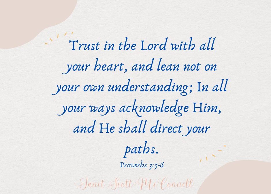 Trust Him and His Plan!  Don’t Compromise!