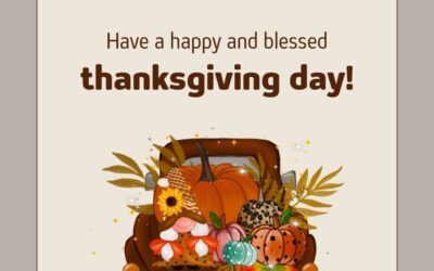 Have a Happy & Blessed Thanksgiving Day!