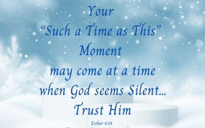 He’s There…! Trust Him!