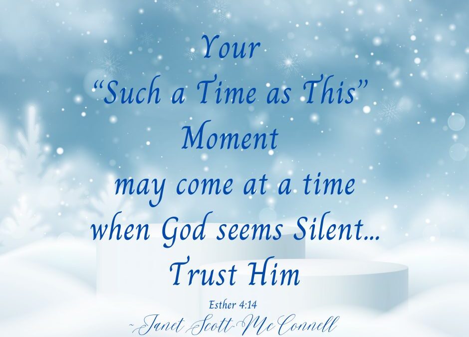 He’s There…! Trust Him!