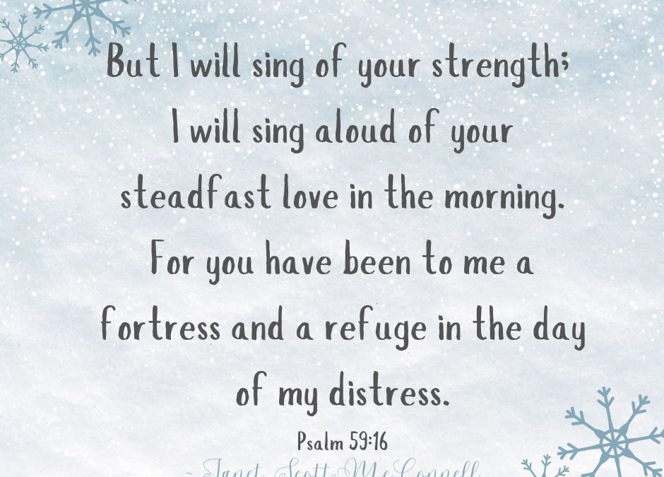 His Strength Will Carry You Through…