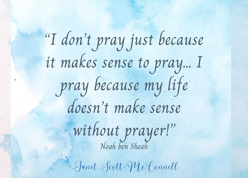 Do NOT Stop Praying About It!!!