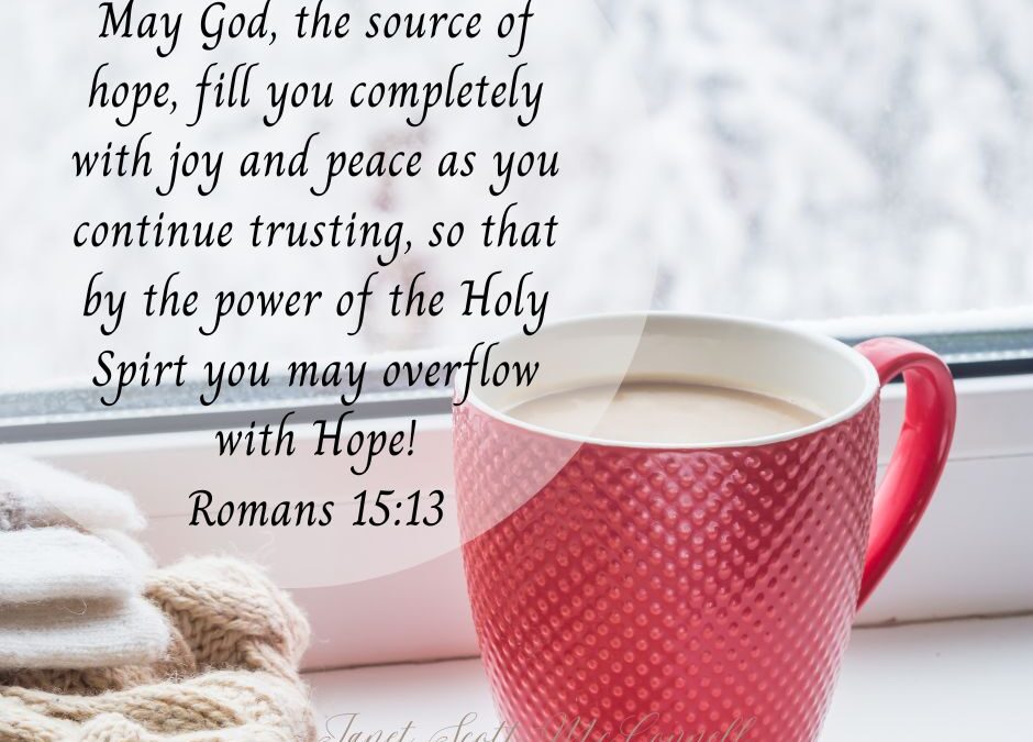 He Is Our Portion & Our Hope!