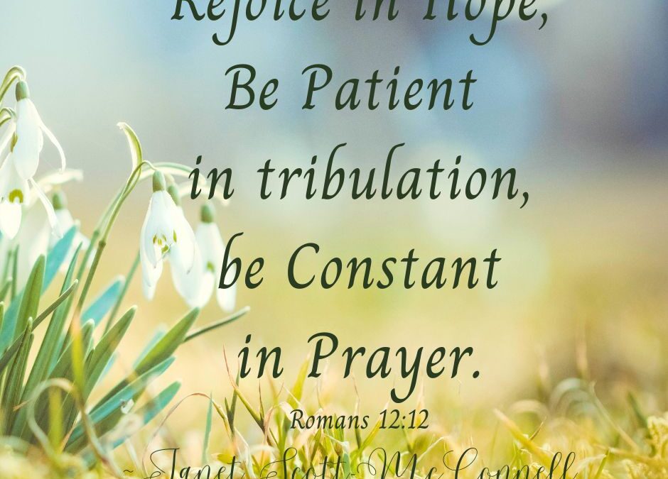 Don’t Lose Hope ~ The One Who Loves You Is Faithful!