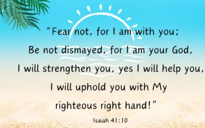 Don’t Hesitate, Don’t be Discouraged ~ He Will Go With You…