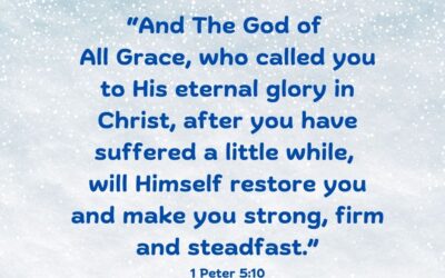 Seek Him & He Will Be Your Comfort!