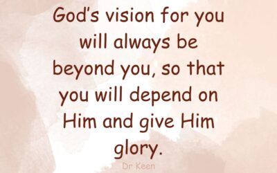 Cut Him Loose To Do What Will Bring Him Glory in & Through You