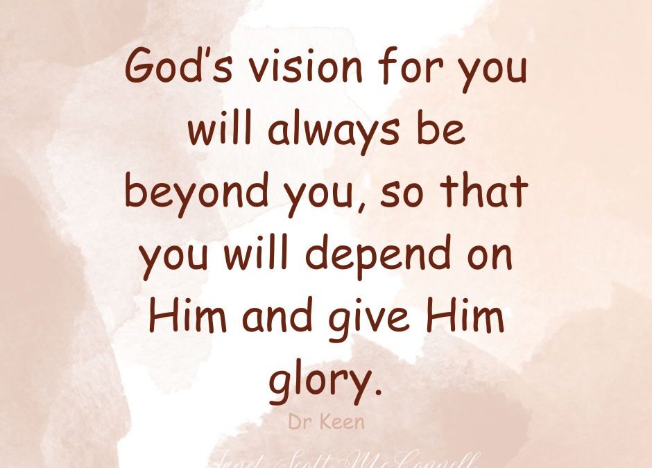 Cut Him Loose To Do What Will Bring Him Glory in & Through You