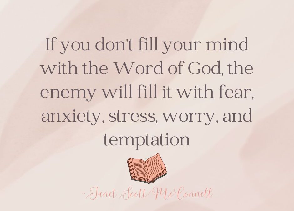 Saturate Your Heart & Mind With God’s Word