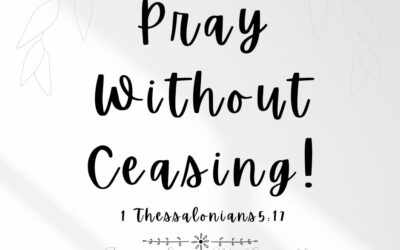 Whatever You Do ~ Don’t Stop Praying!