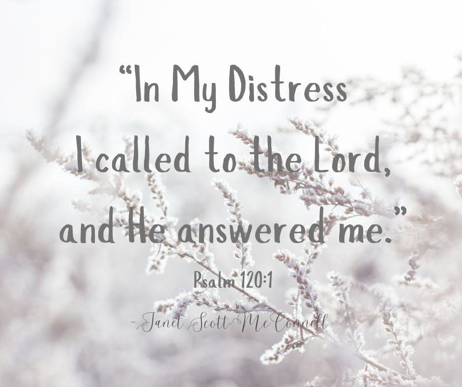 “In My Distress I called to the Lord….” Psalm 1201