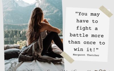 Don’t Be Discouraged ~ He’s Fighting For You