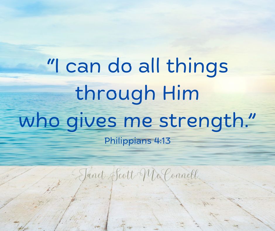 I can do all things…