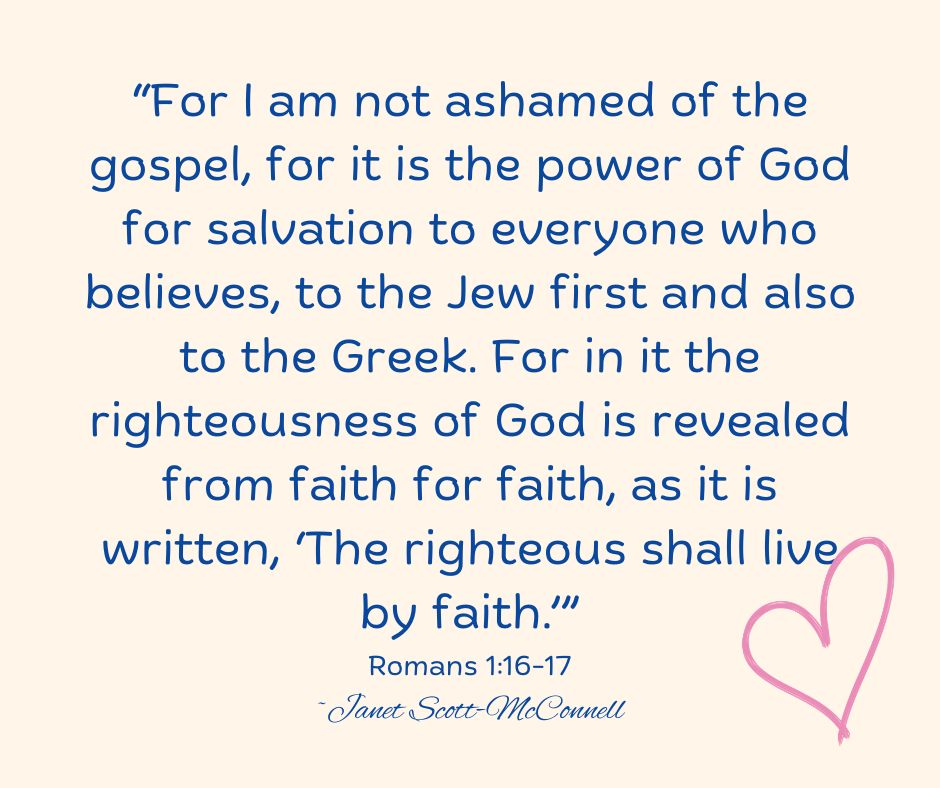 Romans 1 16-17