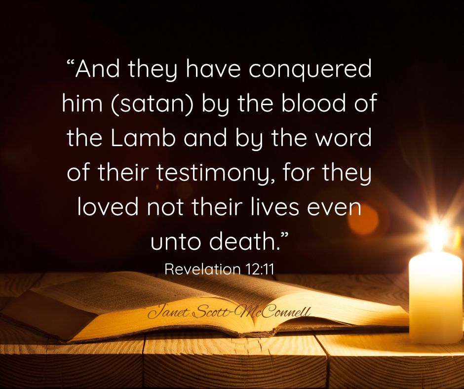 By the Word of their testimony