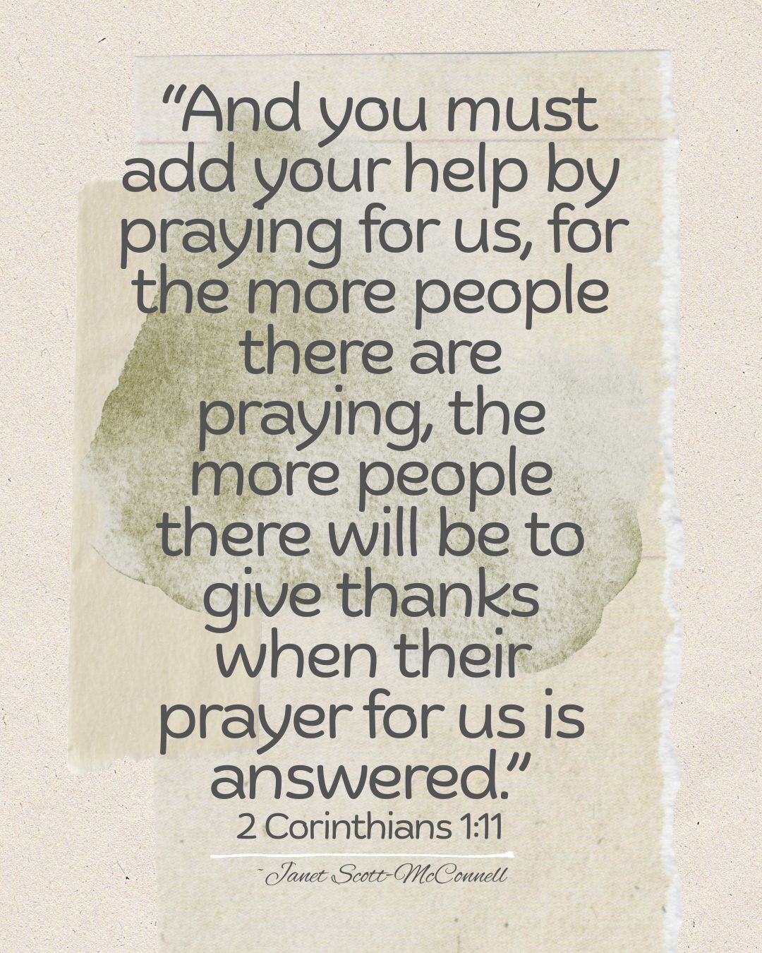 2 Corinthians 1 11