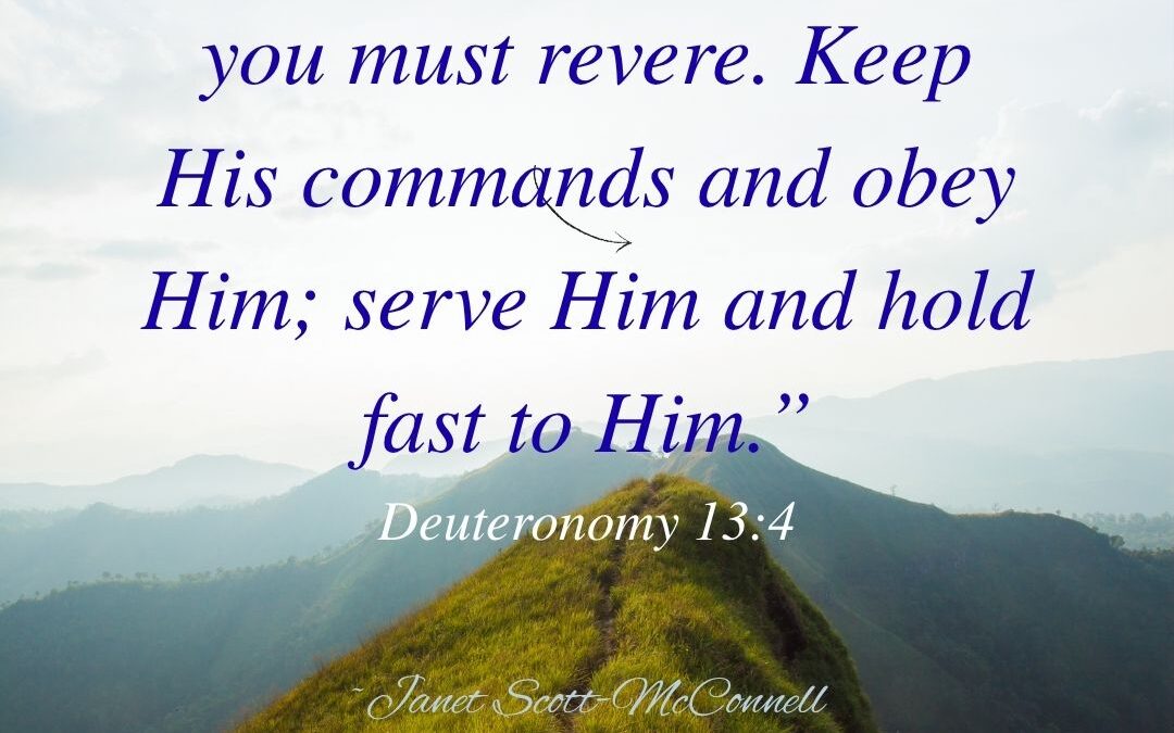 Hold Fast to Him & Where He’s Leading You