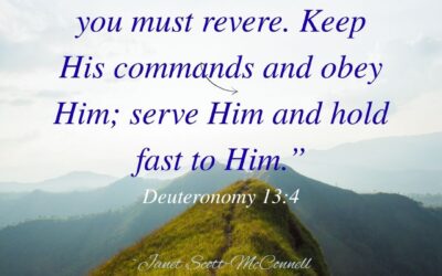 Hold Fast to Him & Where He’s Leading You