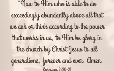 Trust Him ~ He Can Handle It Better Than You Can By Yourself…
