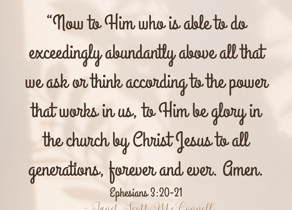 Trust Him ~ He Can Handle It Better Than You Can By Yourself…