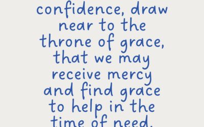 An Extra Dose of His Grace & Strength…