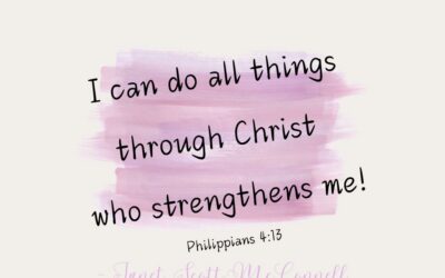 By His Grace & Strength You Can Do It!