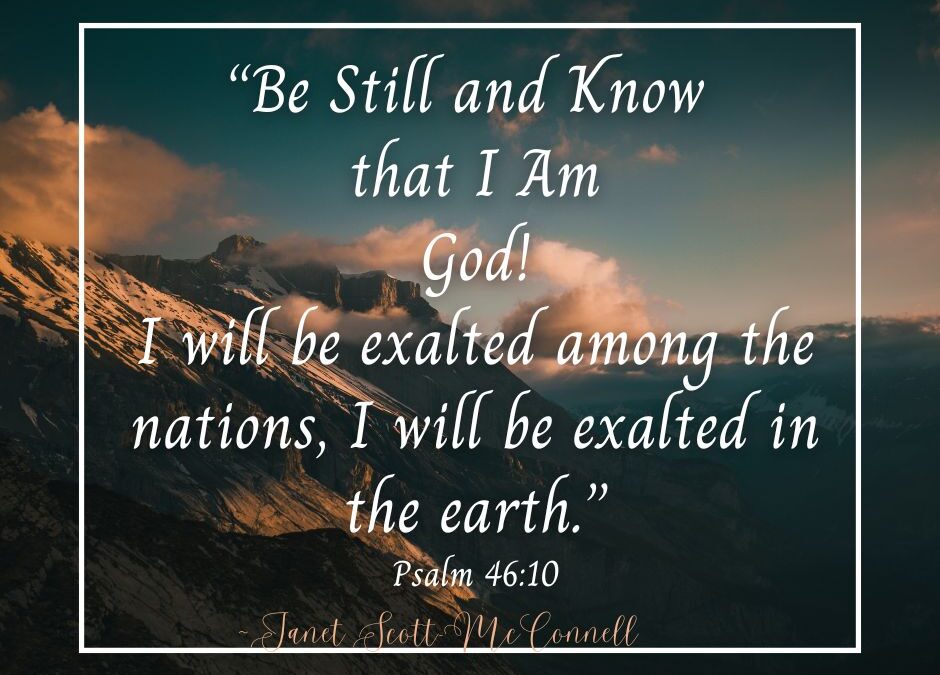 Take a Moment to Just Be Still in His Presence & See the Difference it Makes