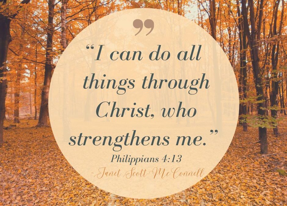 He Will Help ~ You Can Do It!